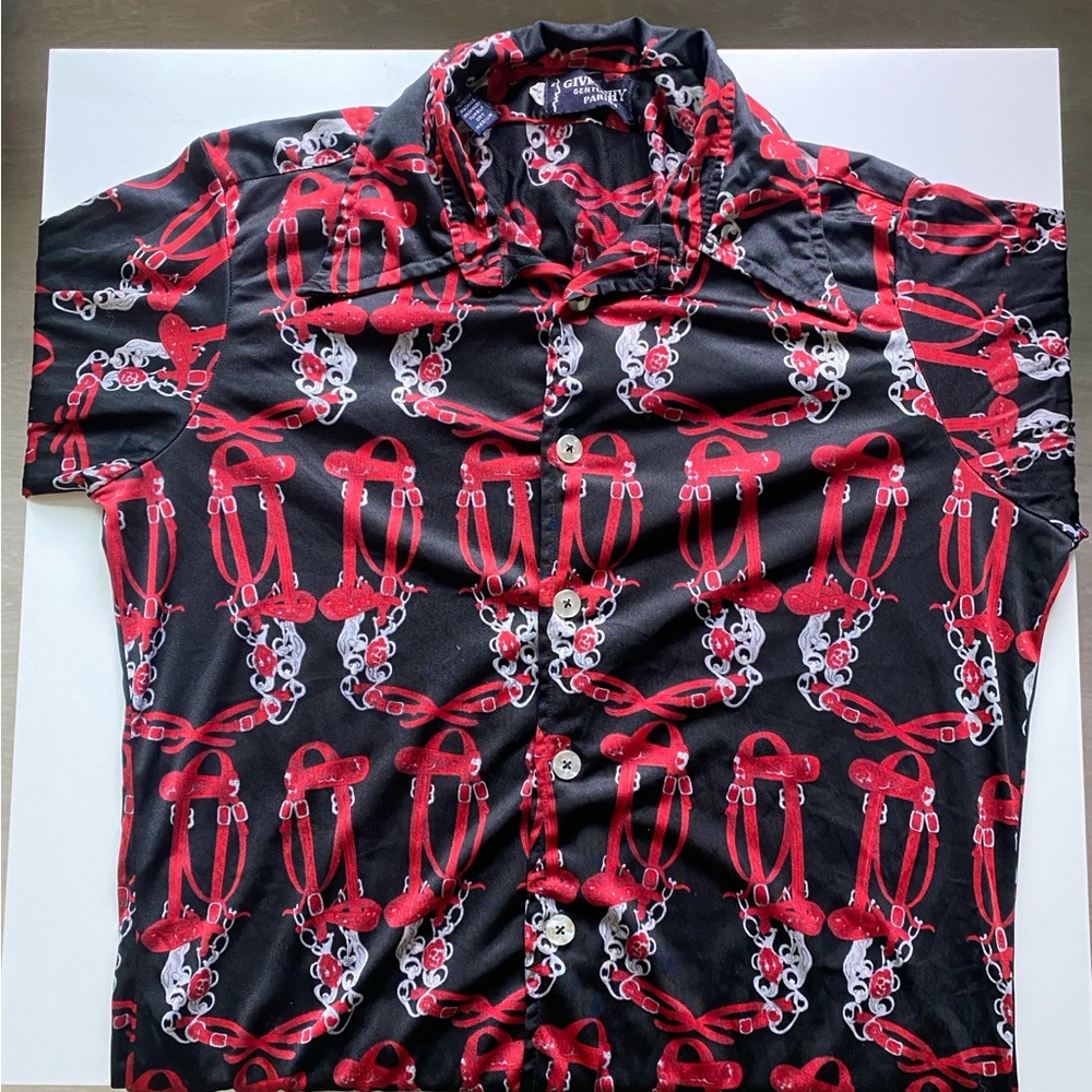 GIVENCHY MENS LONG SLEEVE BUTTON UP